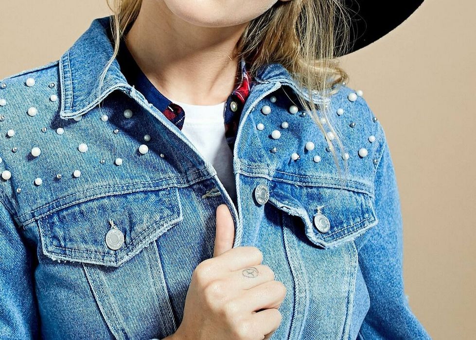 Nowa kurtka katana jeans denim Stradivarius r. S