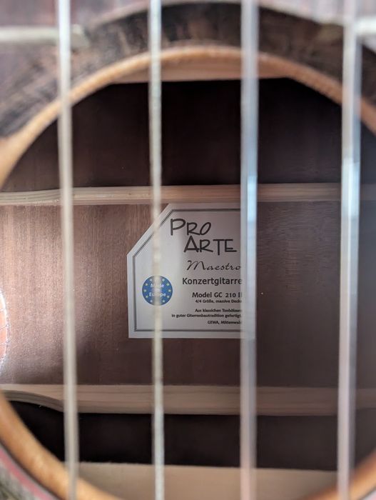 Gitara klasyczna Pro Arte Maestro GC 210 II 4/4