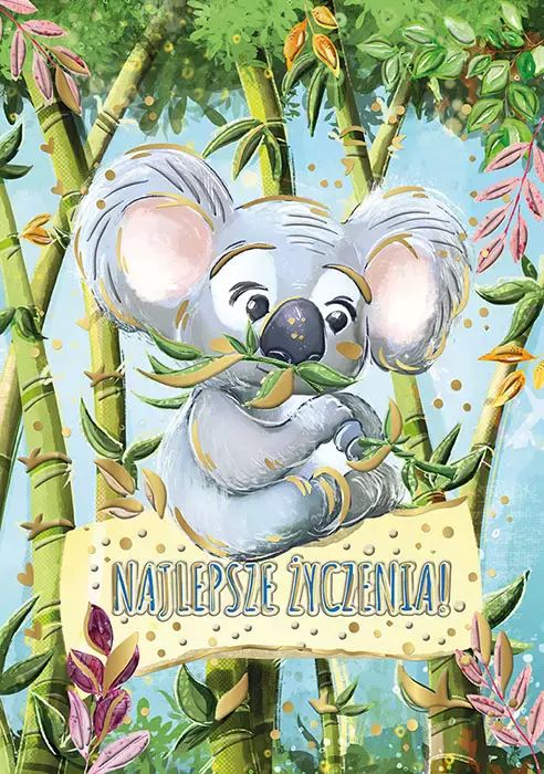 Karnet A5 Koala. Henry