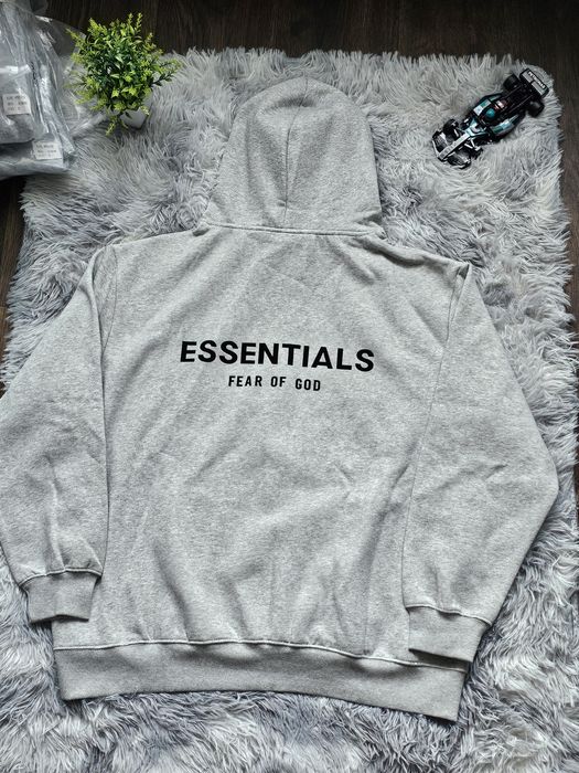 Сіра худі Essentials Fear Of God S-M-L