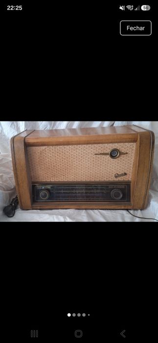 Radio Graetz a válvulas anos 50 Alemanha