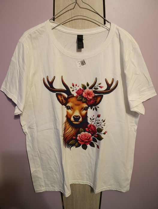 Koszulka Gildan XL damska nowa