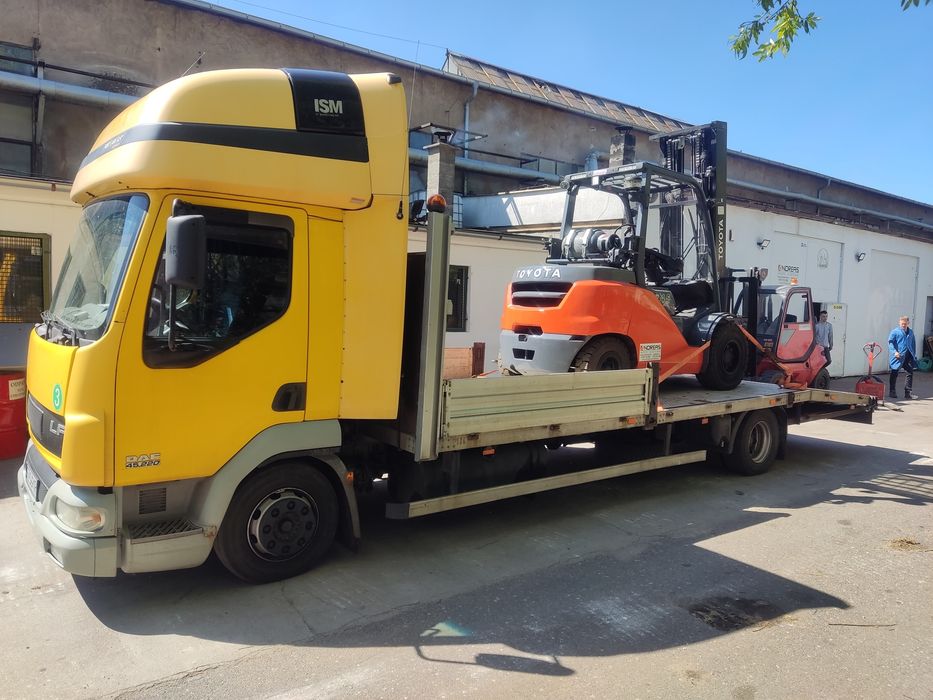 Pomoc drogowa Laweta do 6 ton ładunki