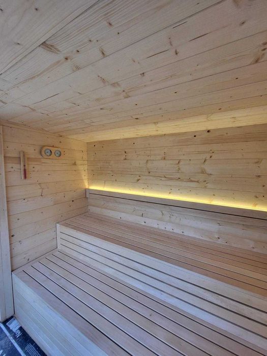 Sauna ogrodowa Five star , z piecem,