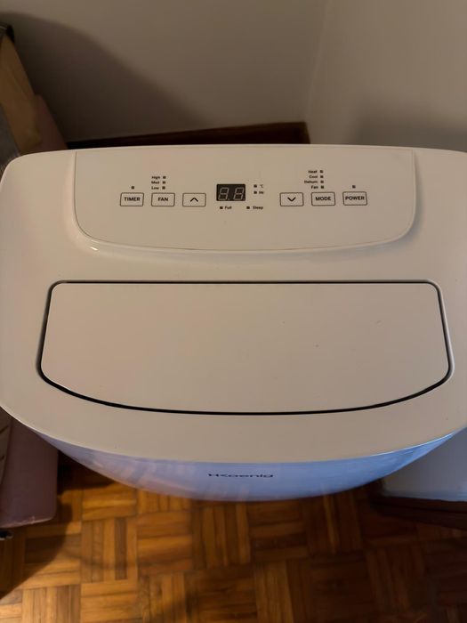 Ar Condicionado Portátil H. KOENIG KOL7812 (25 m² - 12000 BTU - Branco). MOTIVO: MUDANÇA.