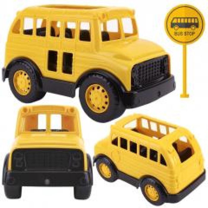 Autobus szkolny żółty ,152x265 mm
