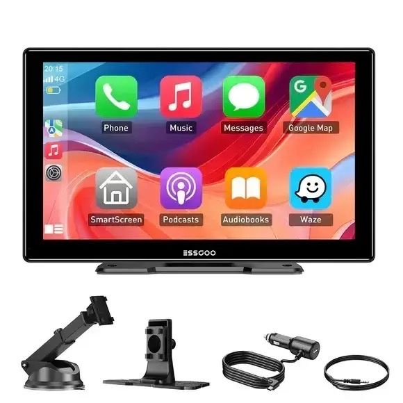 Автомобільний монітор Essgoo 991CP бездротовий дисплей для CarPlay
