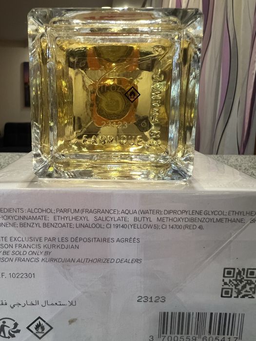 Maison Francis Kurkdjian Baccarat Rouge 540