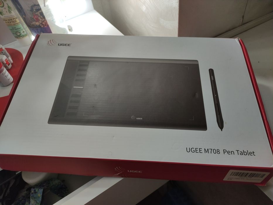 Графічний планшет ugee m708 графический планшет ,pen tablet ugee