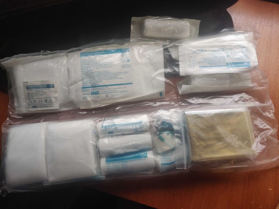 kit primeiros socorros