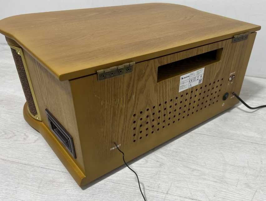 Проигрыватель виниловых пластинок auna Belle Epoque 1908.Звук топ