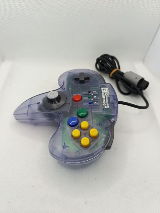 Nintendo 64 Pad Hori Commander N64 HN6-04 Turbo  Fiolet