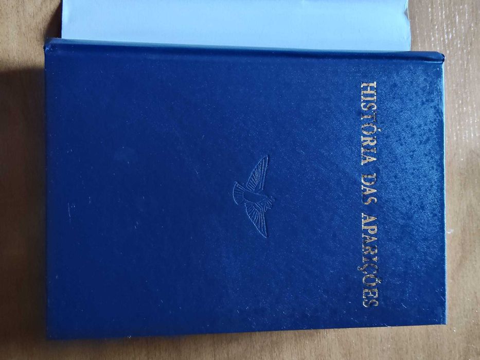 Livro da história das aparições em excelente estado de conservação