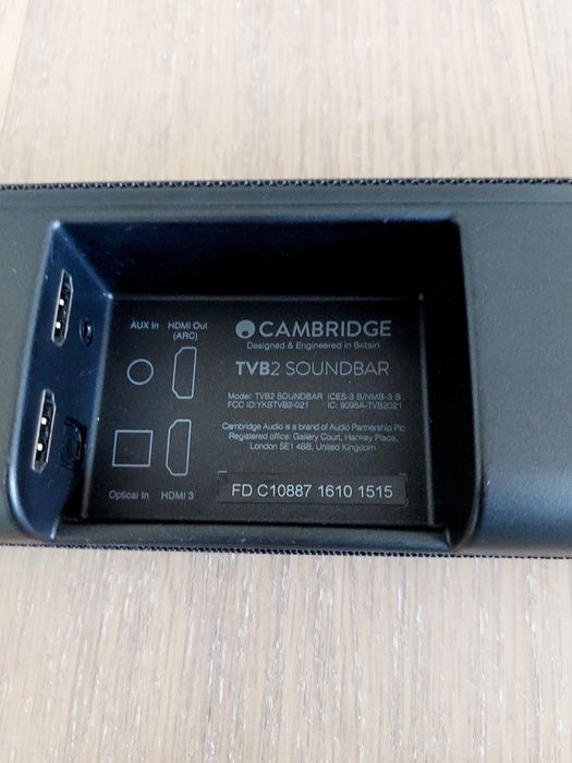 TV саундбар Cambridge Audio TVB2 Bluetooth не комплект
