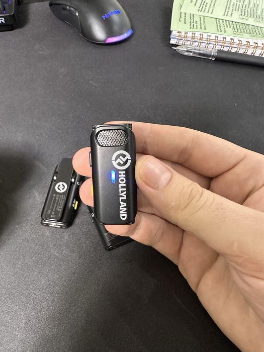 Hollyland LARK DUO безпровідний мікрофон для телефону/камер