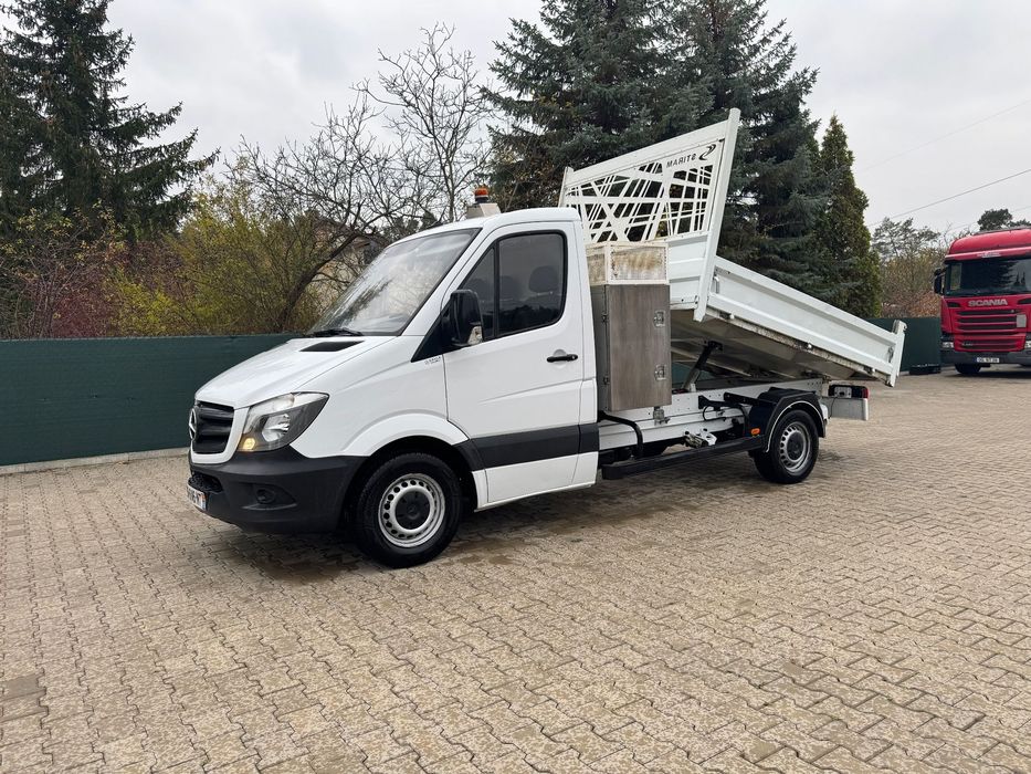 Mercedes-Benz Sprinter 316 CDI , klimatyzacja , 3 strona wywrotka ,  Sprowadzona nie używana w kraju.