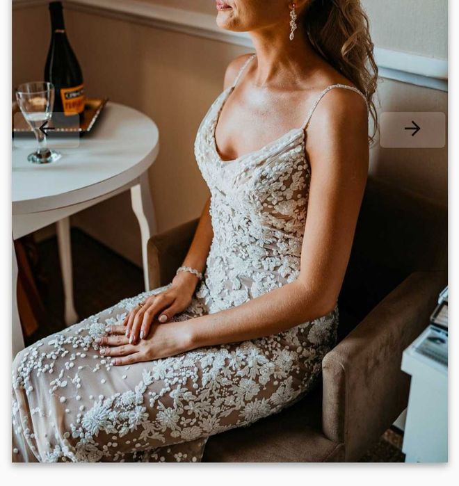 Suknia ślubna Oksanka Mukha, piękna i wygodna