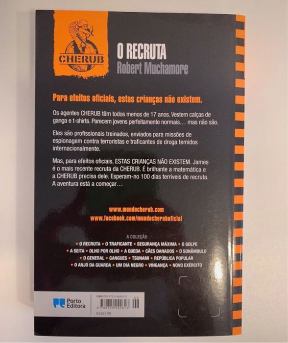 Livro juvenil “o recruta “