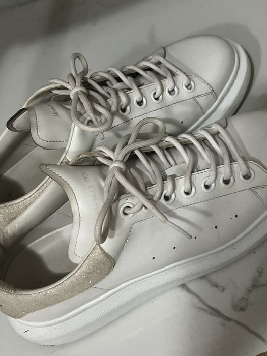 buty alexander mcqueen 40 trampki sneakersy wiazane poszukiwane viral