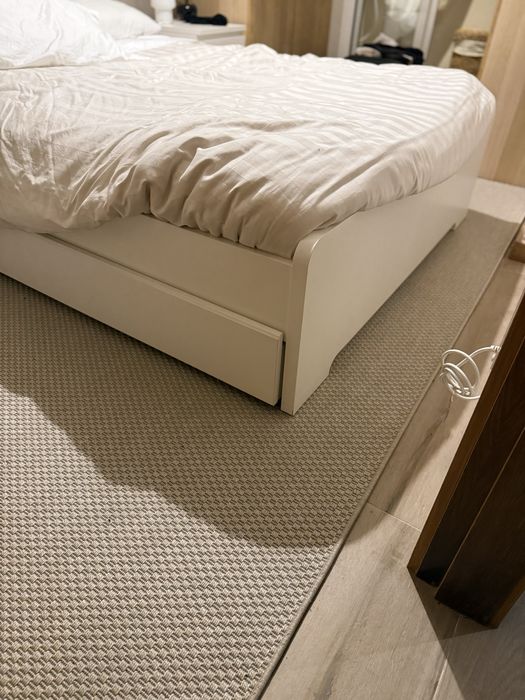Gavetas de arrumaçao para cama ikea malm