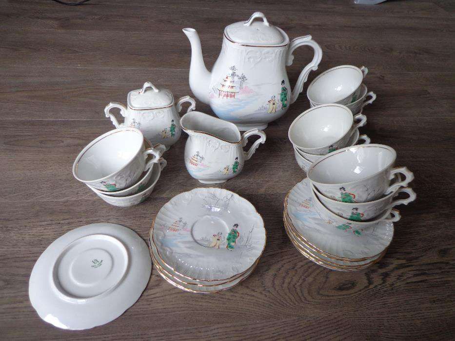 Serviço de chá Vista Alegre 1971.1980