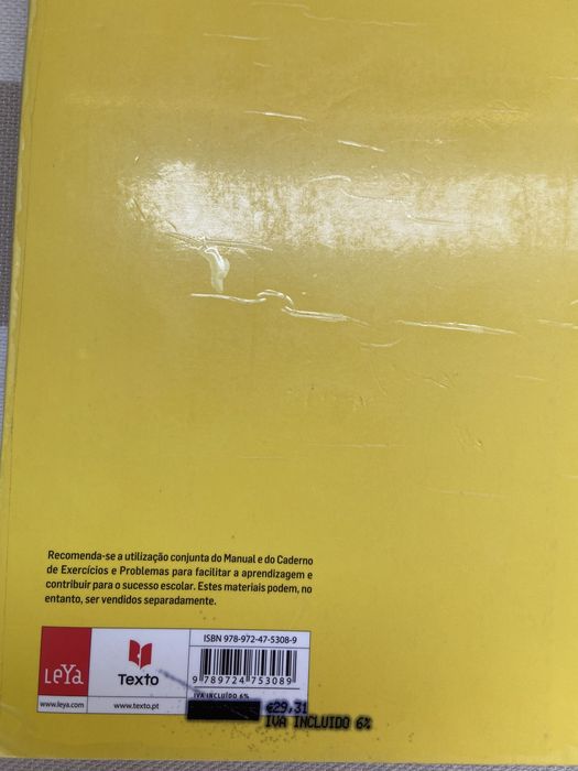 Manual de Física de 10 ano da Texto editora