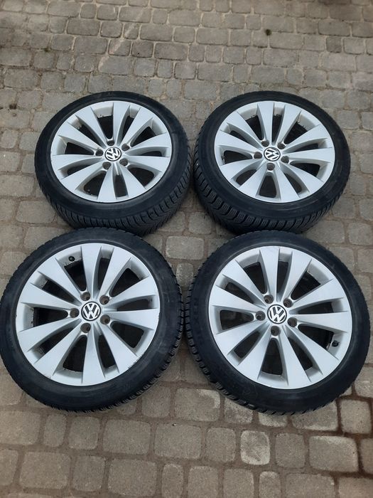 Alufelgi koła aluminiowe vw 5x112 r 17 vw passat b8 cc Touran Sharan