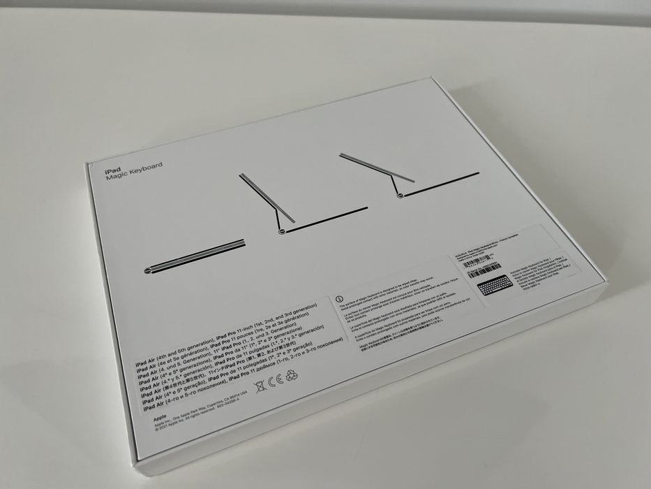 Apple Magic Keyboard white (MJQJ3) для iPad Air 10,9” iPad Pro 11”