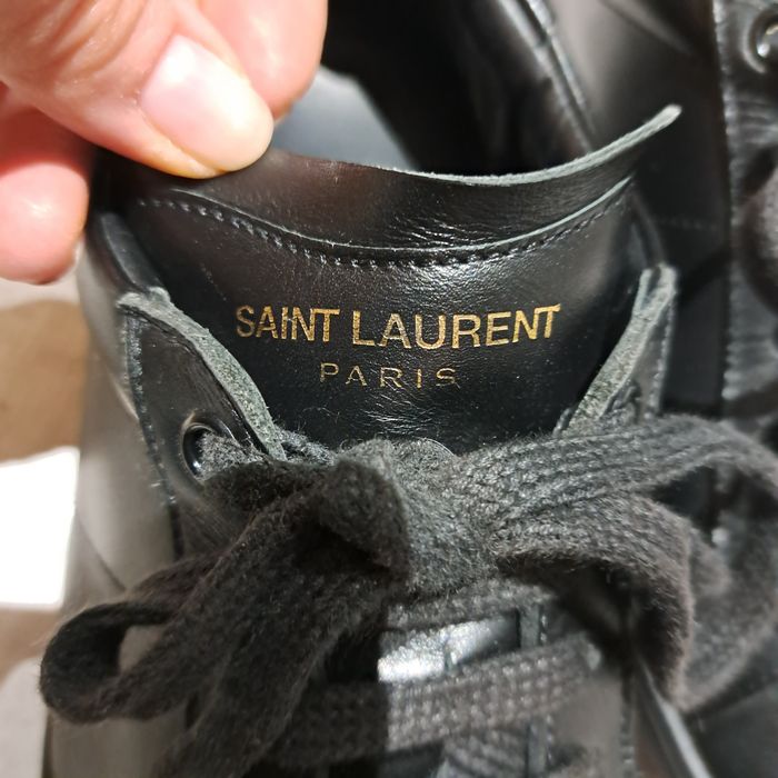 Saint Laurent Paris trampki sneakersy 39 skóra