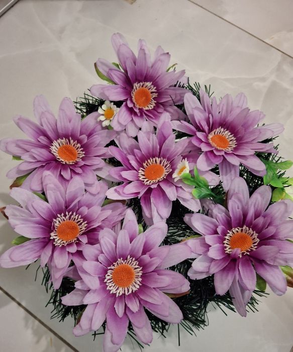 Поминальны венок -корзина