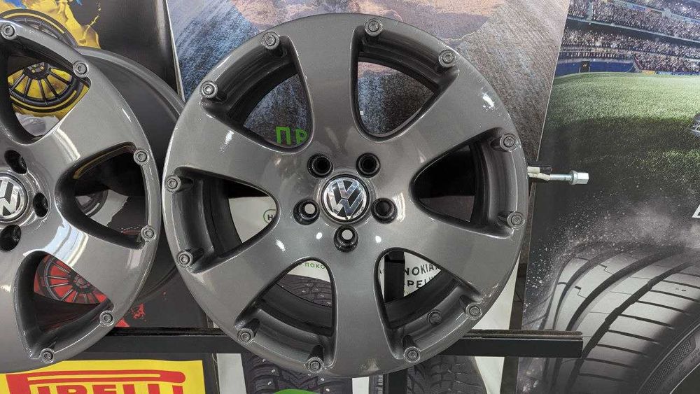 Диски VW Tiguan 5/112 R17 6.5J ET42 / 8J ET37 dia57.1mm Різноширокі
