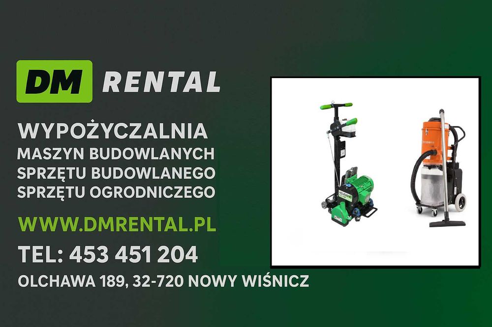 Frezarka do Podłogówki, Do ogrzewania podłogowego WYNAJEM