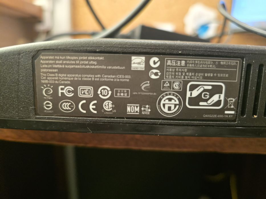 Монитор HP X22LED к ПК - Монітор ШП Экран , Дисплей Екран