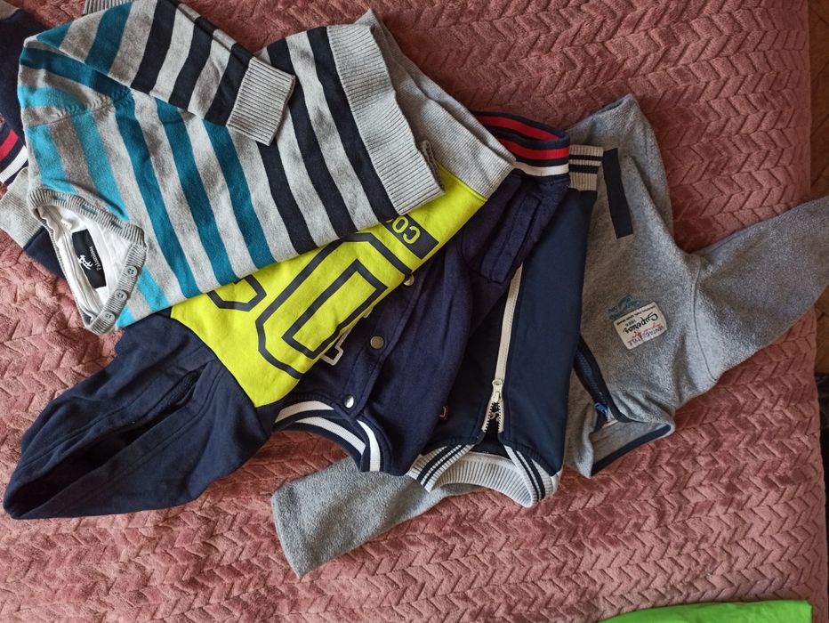 Zestaw 92 bluzy swetry 92