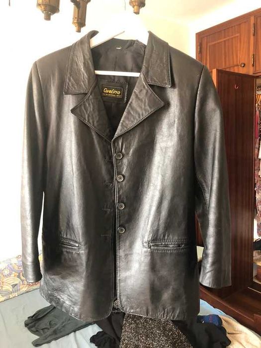 casaco preto de pelo forrado - Médio64738697480706120