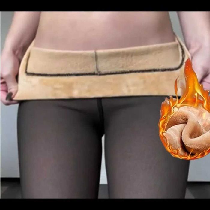 300 Den Колготы зимние Термо на меху большой размер утяжка 75-120 кг.