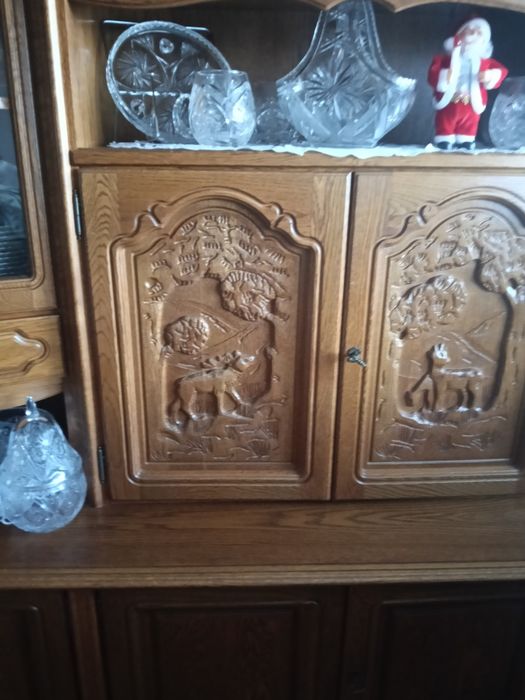 Meblościanka dębowa