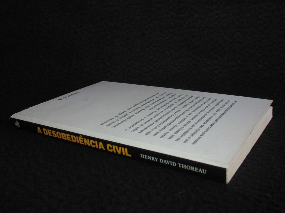 Livro A Desobediência Civil Henry David Thoreau