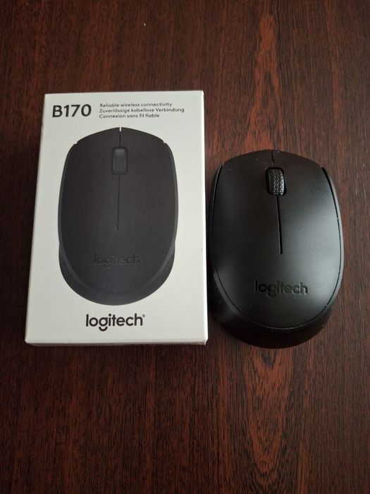 Бездротова миша Logitech B170 — майже як нова, з приймачем
