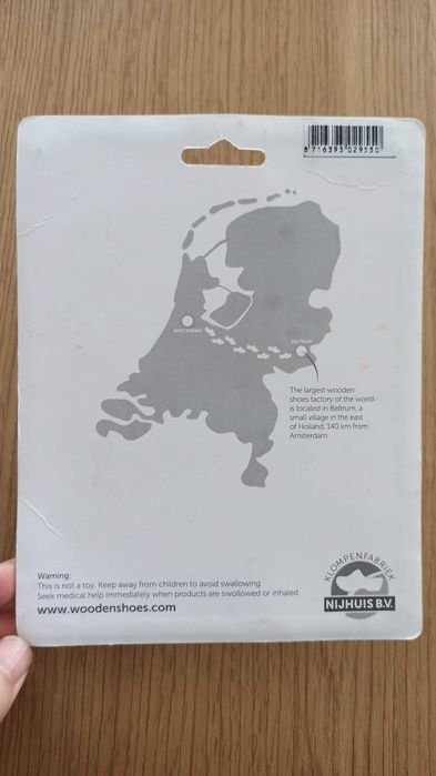 Kolorowe kredki  + czerwona temperówka - Holandia Chodaki