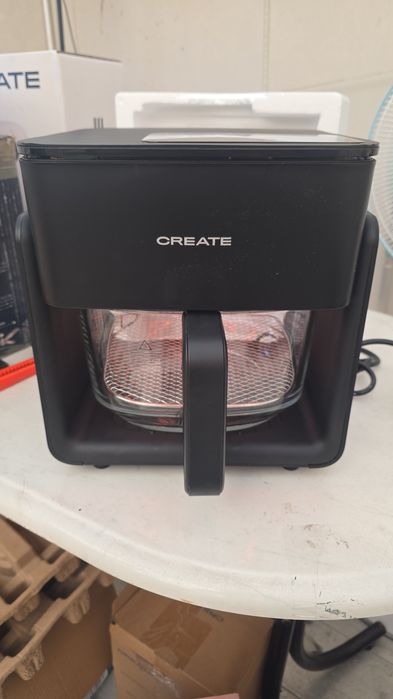 Airfryer nova temos em preto e verde militar