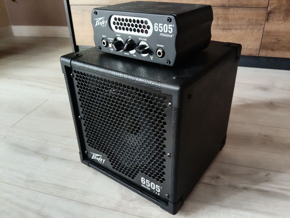 Head  Peavey 6505 Piranha  + 1x8  kolumna gitarowa dedykowana