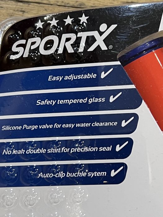 Kit de Snorkeling Adulto SportX - Máscara Vidro Temperado + Tubo
