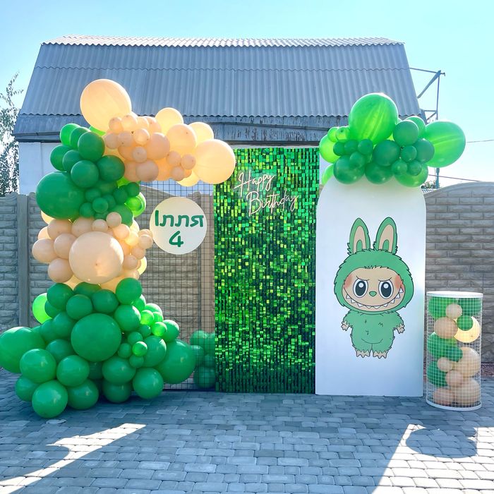 Фотозона , фотозона на годик, фотозона на рочо