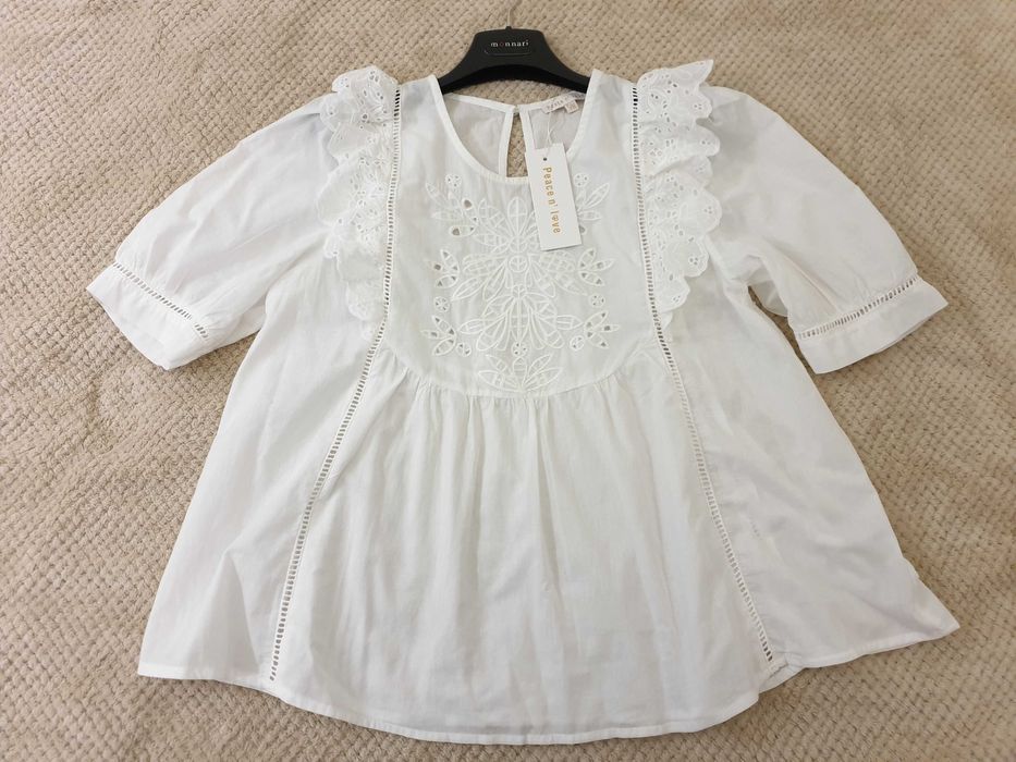 Bluzka ecru rozmiar S/M