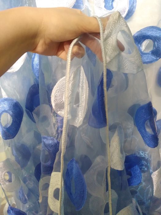 Тюль. Геометричний принт