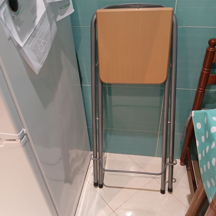 Cadeira alta dobrável