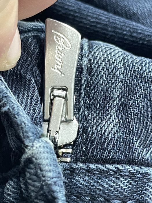 Класичні Джинси Brioni 33 темно сині джинсы бриони