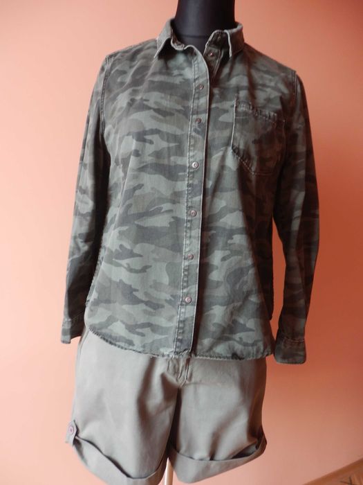 bluza koszulowa moro