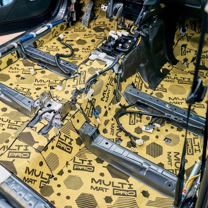 Самоклеящаяся Шумо Вибро Изоляция CTK MULTIMAT PRO 5.5 мм 37х50 см